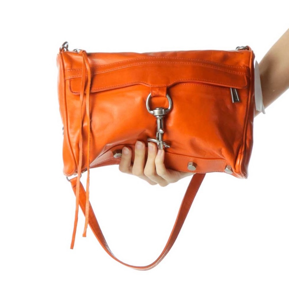 USED Authentic Rebecca Minkoff | Mini Mac Crossbody Bag | Coral